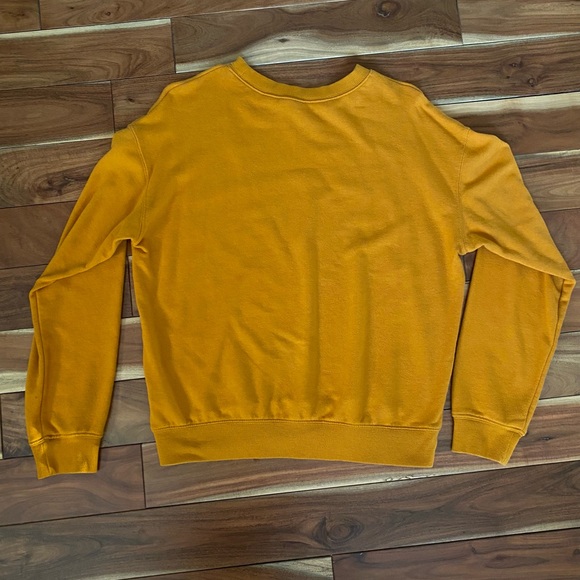 H&M Mustard Sweatshirt with Mickey Mouse Embroidered - Picture 2 of 3